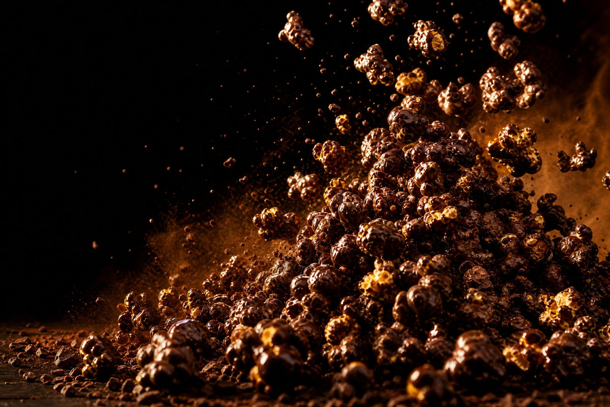 Pochoclos proteicos listos para una producción por tandas